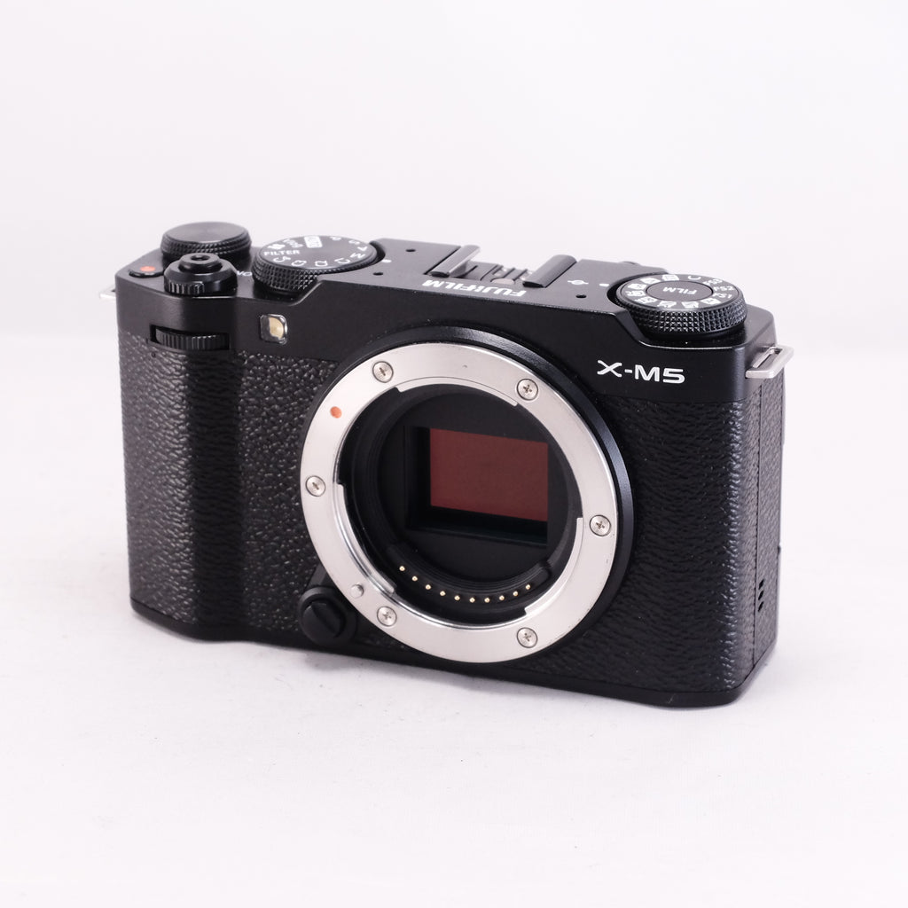 FUJIFILM X-M5 (black) + MR.STONE camera case [FujiX]