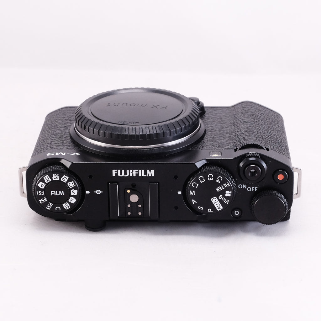 FUJIFILM X-M5 (black) + MR.STONE camera case [FujiX]