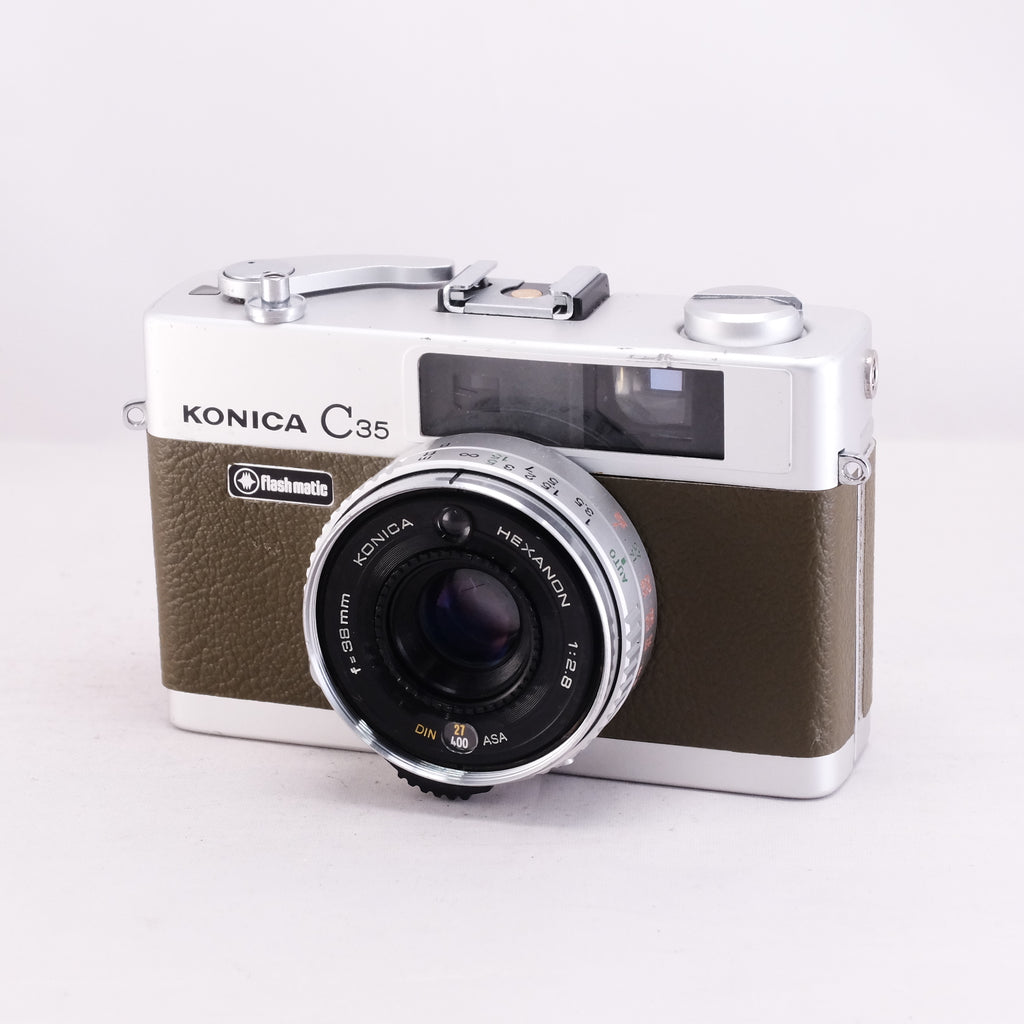 KONICA C35 Flashmatic (Olive Green) ※整備品