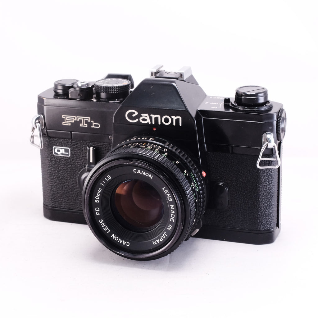 Canon FTb QL (後期) (Black) + New FD 50mm F1.8