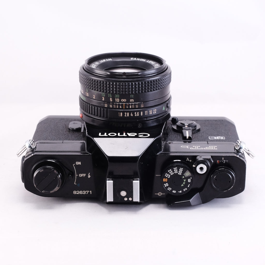 Canon FTb QL (後期) (Black) + New FD 50mm F1.8