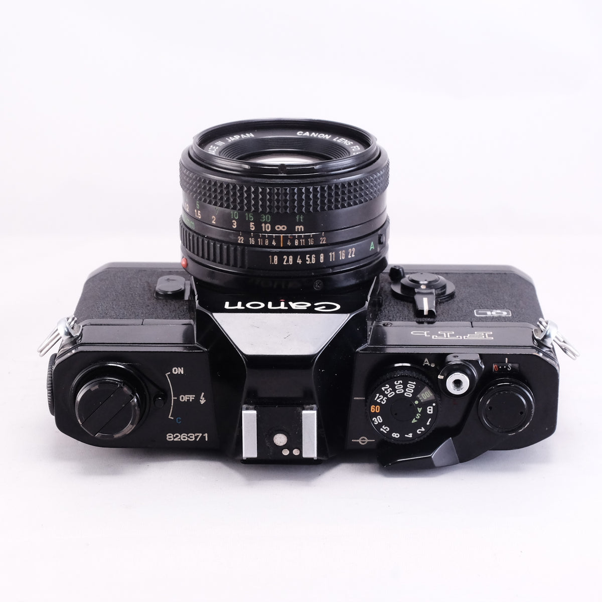 Canon FTb QL (後期) (Black) + New FD 50mm F1.8