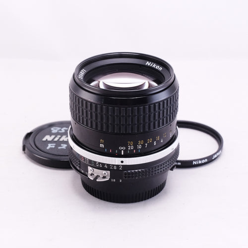 Nikon Ai NIKKOR 85mm F2 [F]
