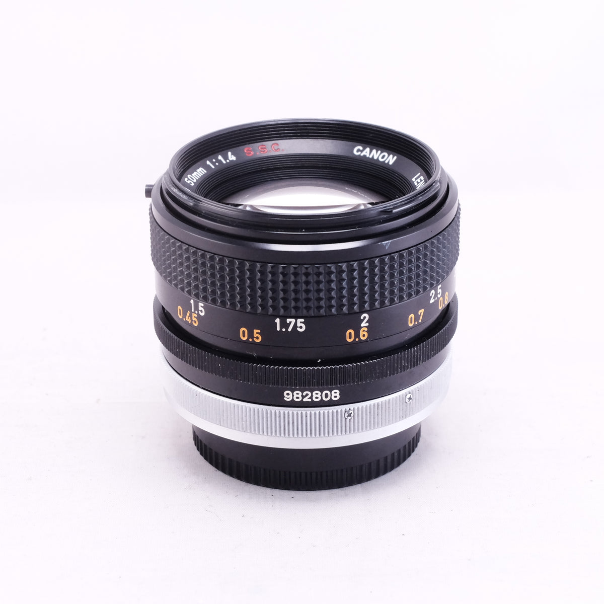Canon FD 50mm F1.4 S.S.C.