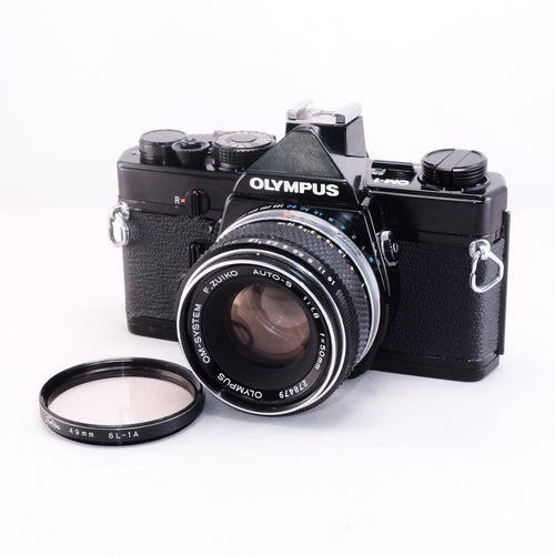 OLYMPUS OM-1  (Black) +F.ZUIKO AUTO-S 50mm F1.8