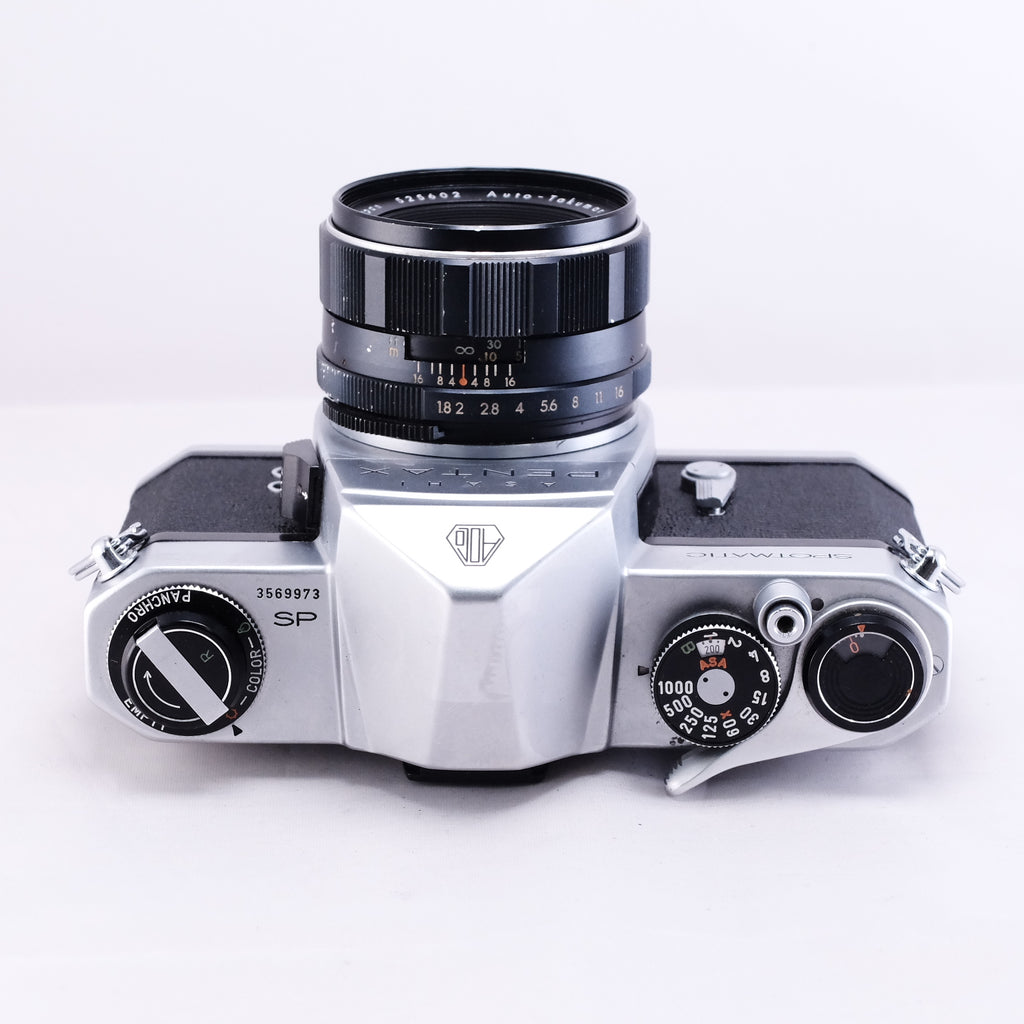 PENTAX SP (Silver) + Auto Takumar 55mm F1.8