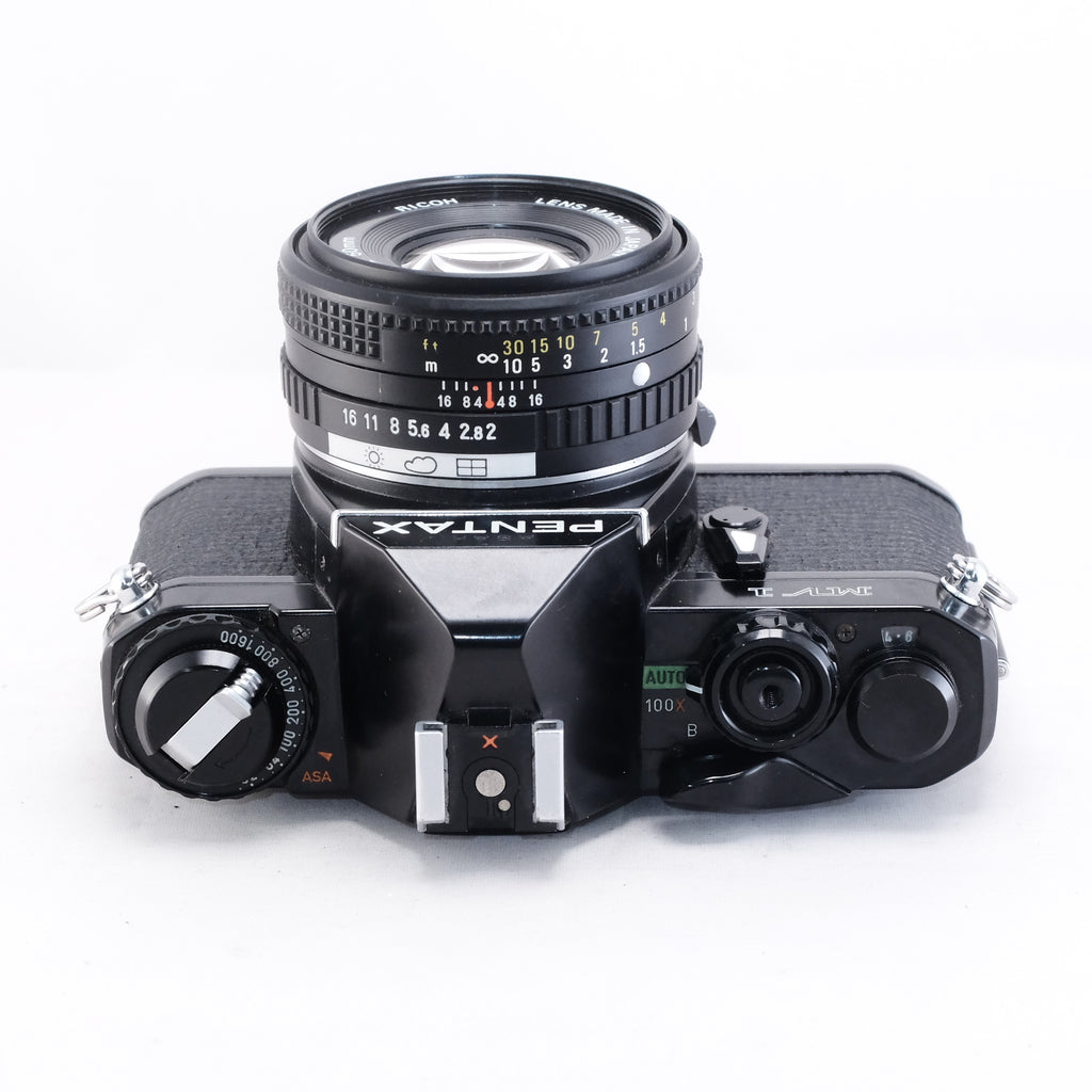PENTAX MV1 (black) + RIKENON 50mm F2