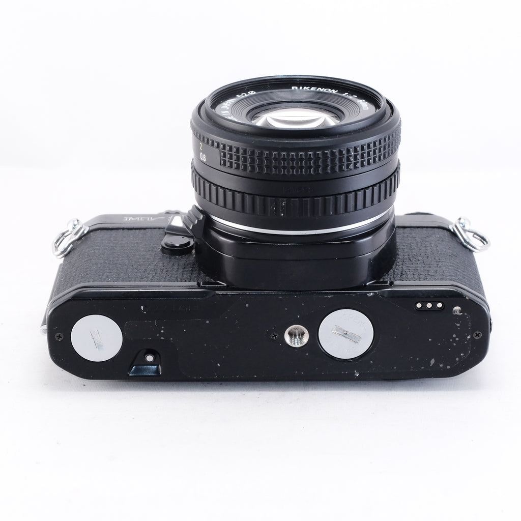 PENTAX MV1 (black) + RIKENON 50mm F2