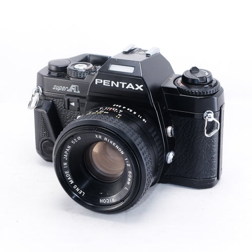 PENTAX SuperA + XR RIKENON 50mm F2 L