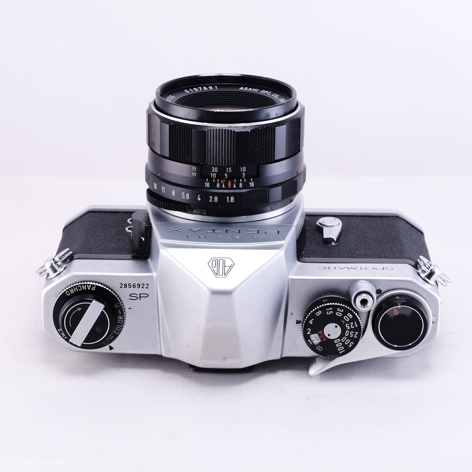 PENTAX SP (silver) + Super-Multi-Coated TAKUMAR 55mm F1.8