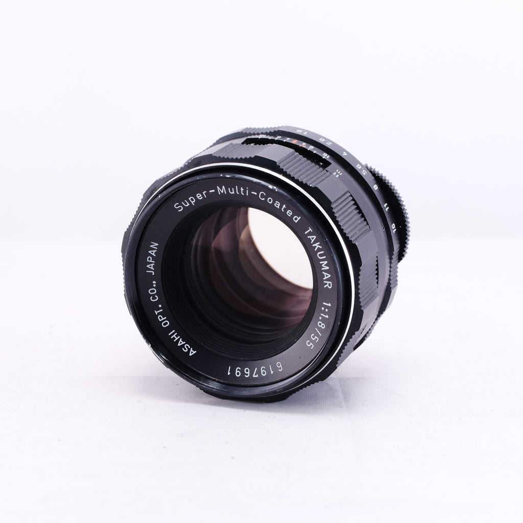 PENTAX SP (silver) + Super-Multi-Coated TAKUMAR 55mm F1.8