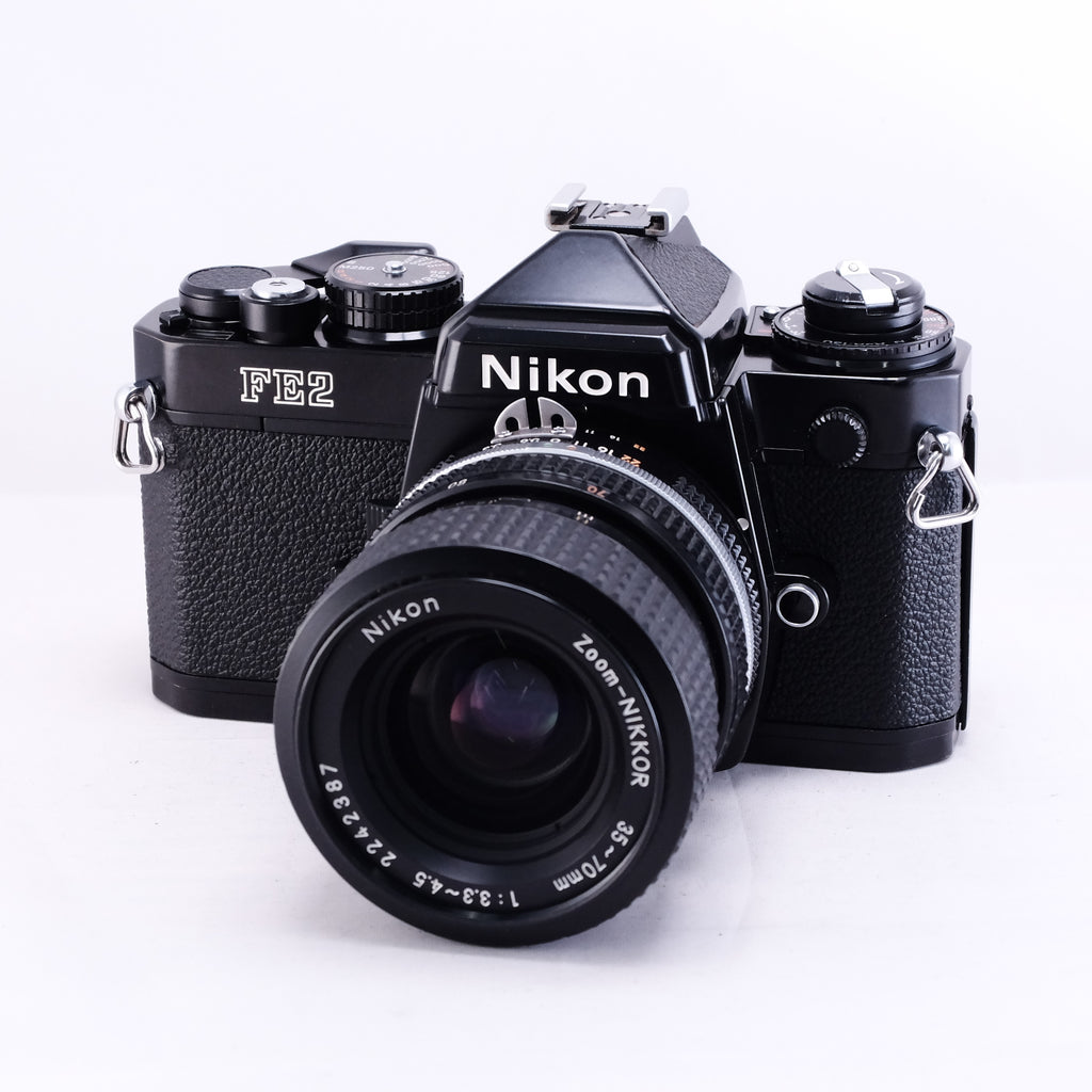 Nikon FE2 (Black) ※整備品 + Zoom-NIKKOR 35-70mm F3.3-4.5