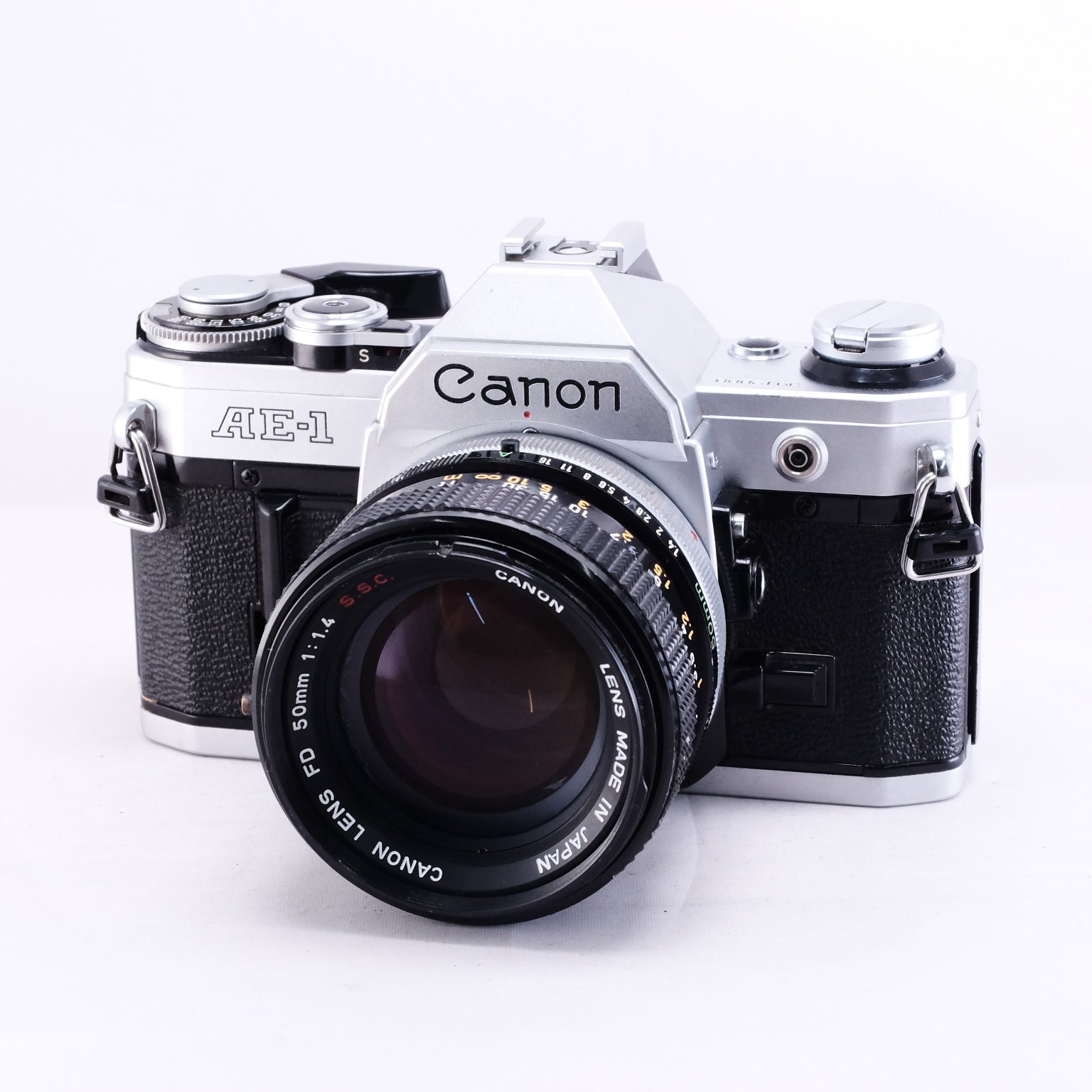 Canon AE-1 (Silver) + FD 50mm F1.4 S.S.C.