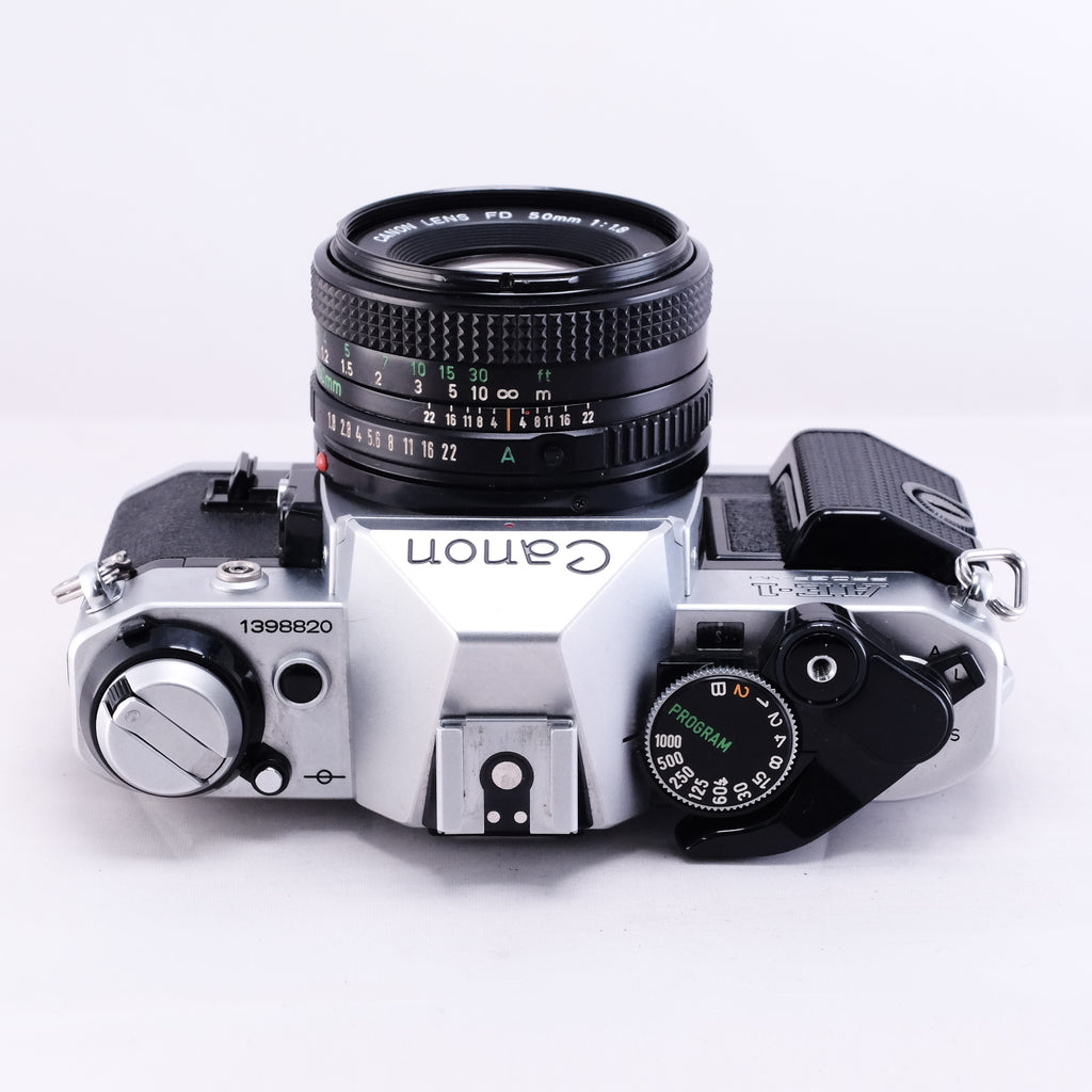 Canon AE-1 PROGRAM (Silver) + FD 50mm f1.8