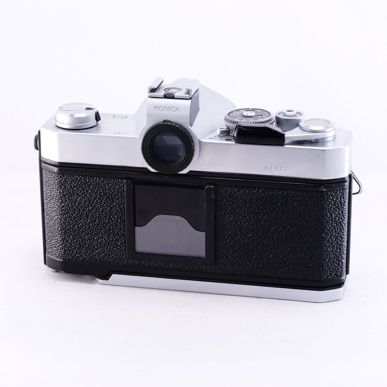 KONICA AUTOREFLEX T3 (silver) + KONICA HEXANON AR 28mm F3.5