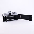 KONICA AUTOREFLEX T3 (silver) + KONICA HEXANON AR 28mm F3.5