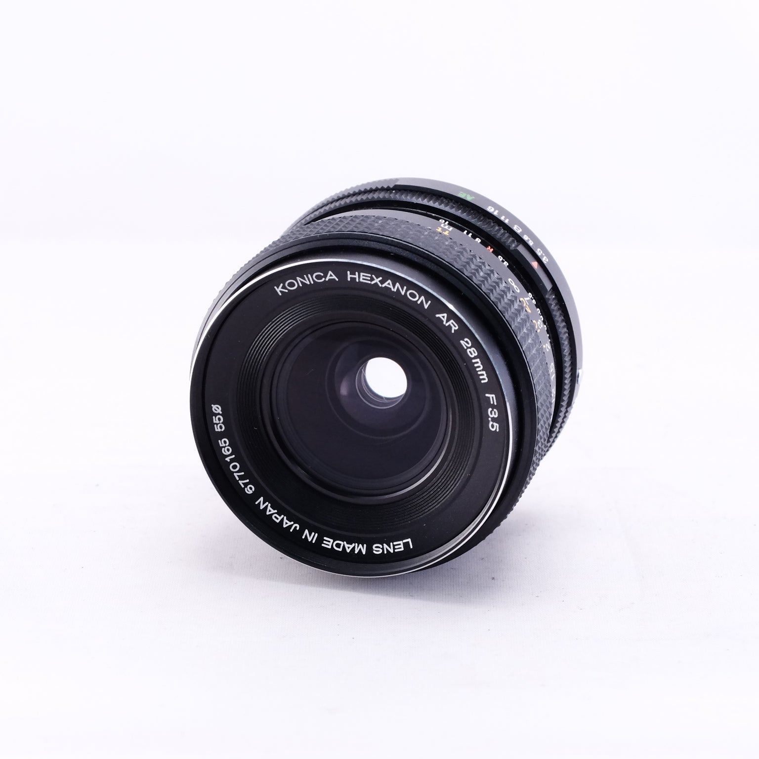 KONICA AUTOREFLEX T3 (silver) + KONICA HEXANON AR 28mm F3.5