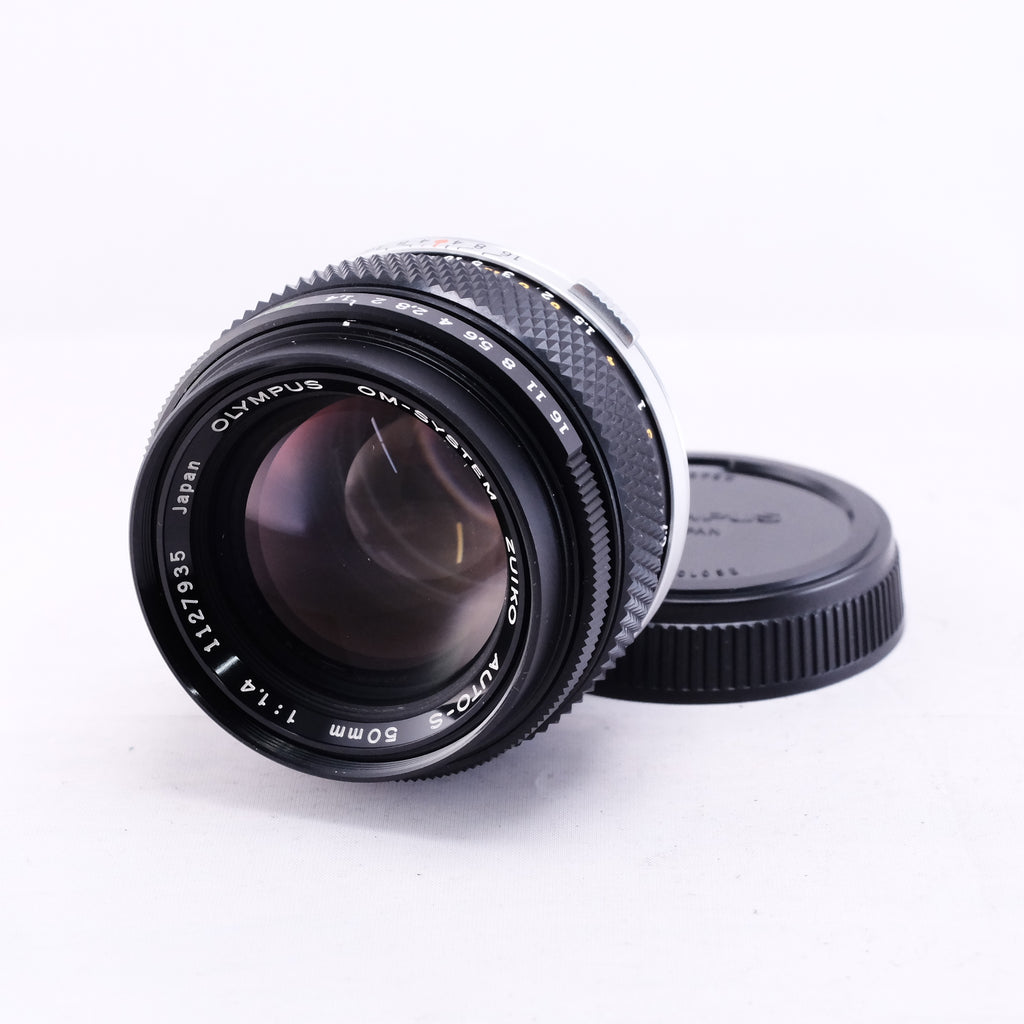 OLYMPUS OM ZUIKO AUTO-S 50mm F1.4 黒枠 [OM]