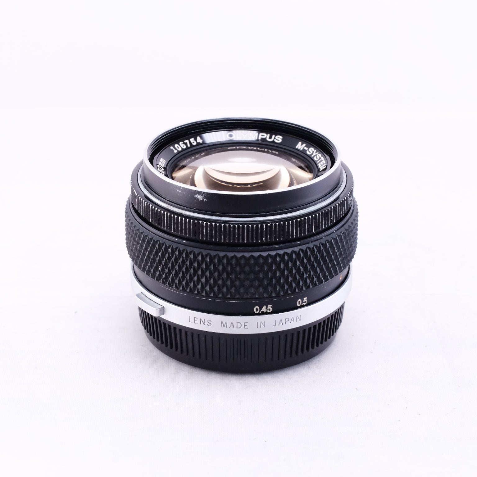 OLYMPUS M-SYSTEM G.ZUIKO AUTO-S 50mm F1.4 [OM]