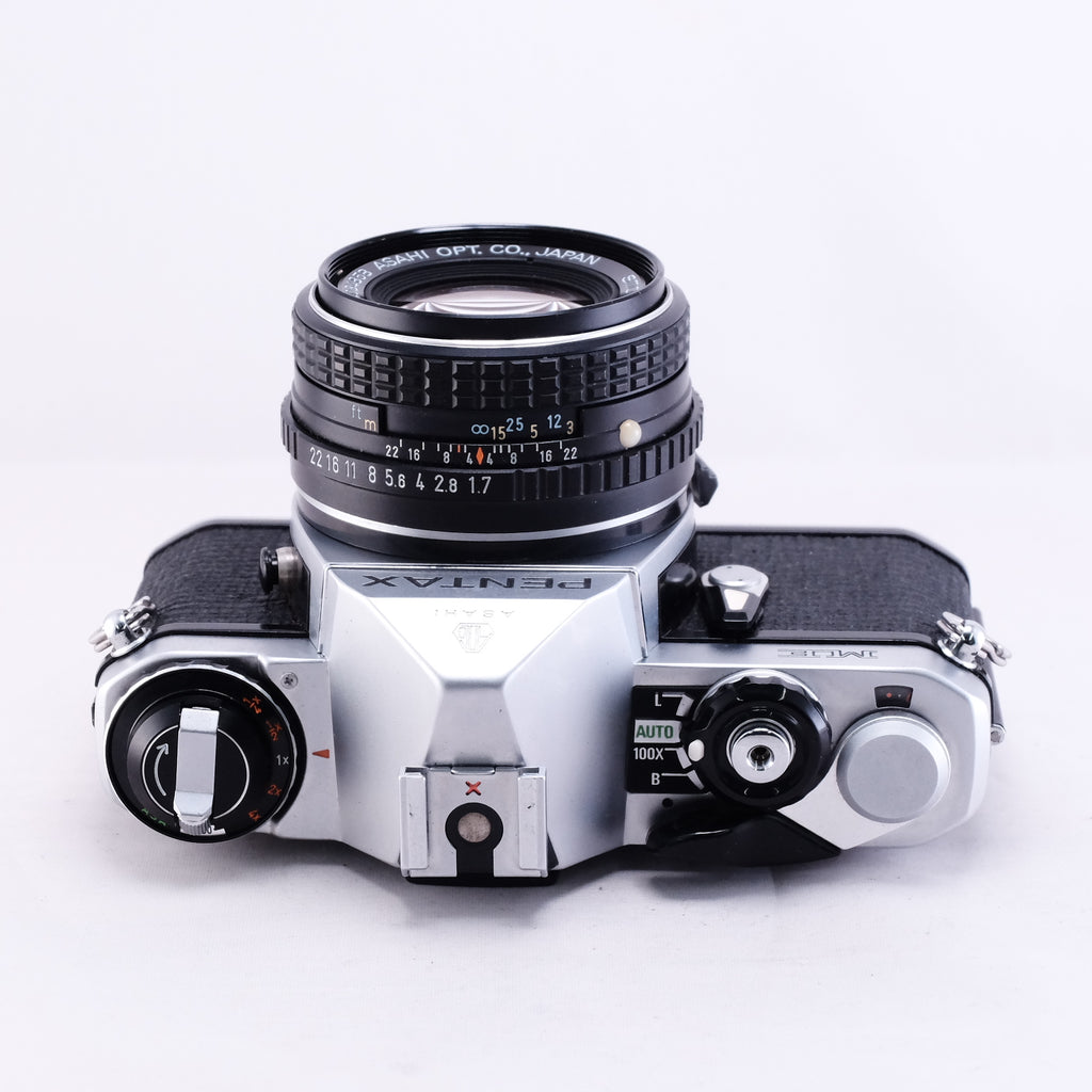 PENTAX ME (Silver) + smc PENTAX-M 50mm F1.7