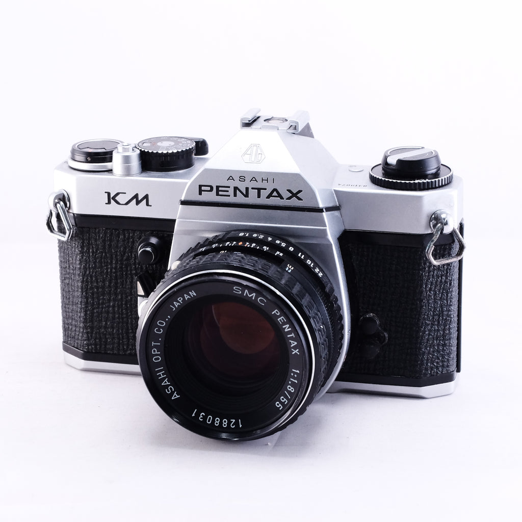 PENTAX KM (Silver) + SMC PENTAX 55mm F1.8