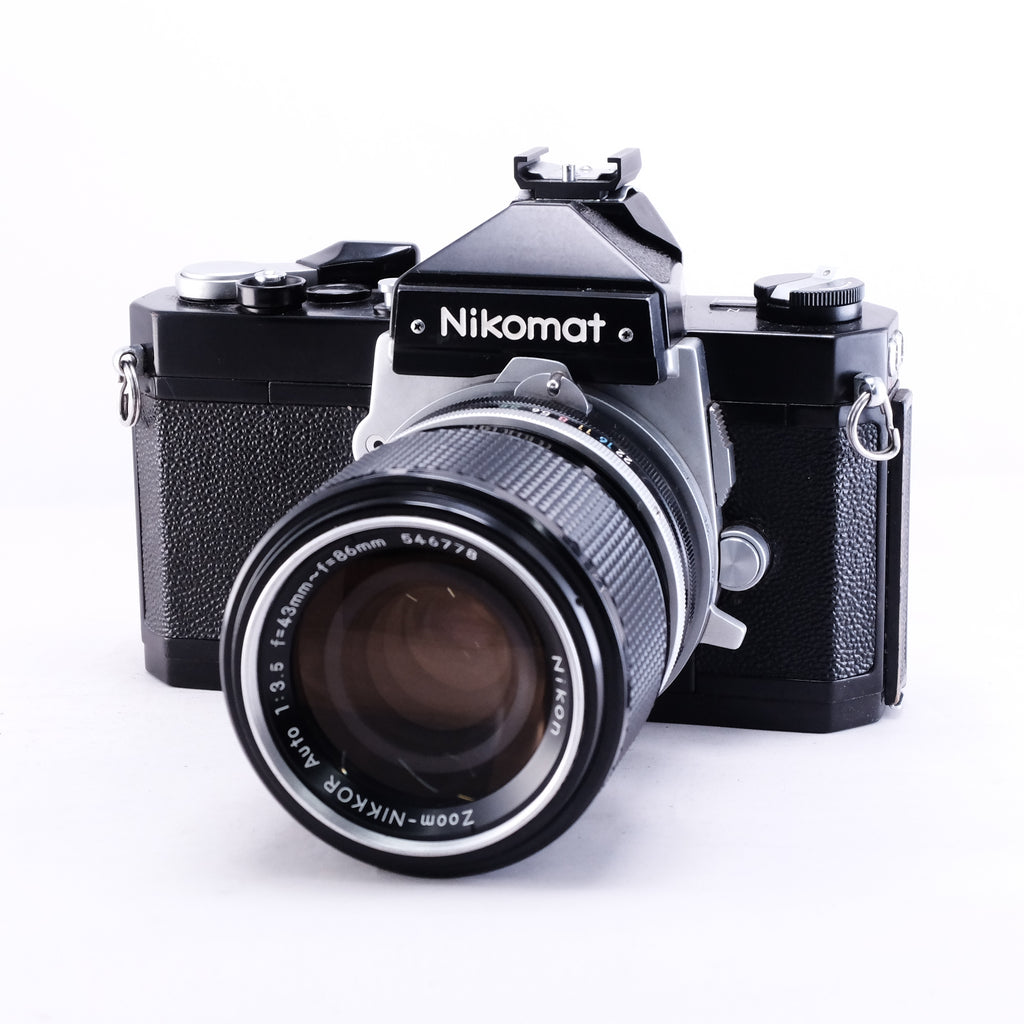 Nikon Nikomat FTN (Black) + 非Ai Zoom-NIKKOR Auto 43-86mm F3.5 [F]
