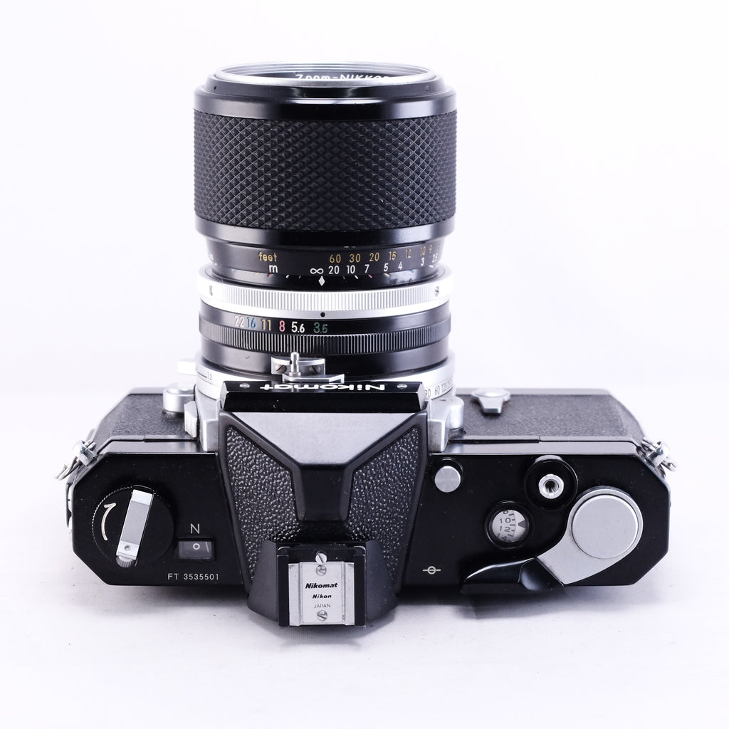 Nikon Nikomat FTN (Black) + 非Ai Zoom-NIKKOR Auto 43-86mm F3.5 [F]