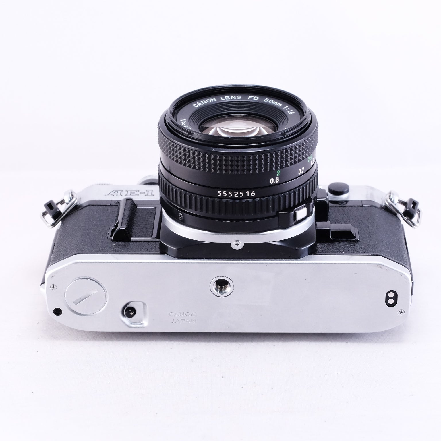 Canon AE-1 (Silver) + New FD 50mm f1.8