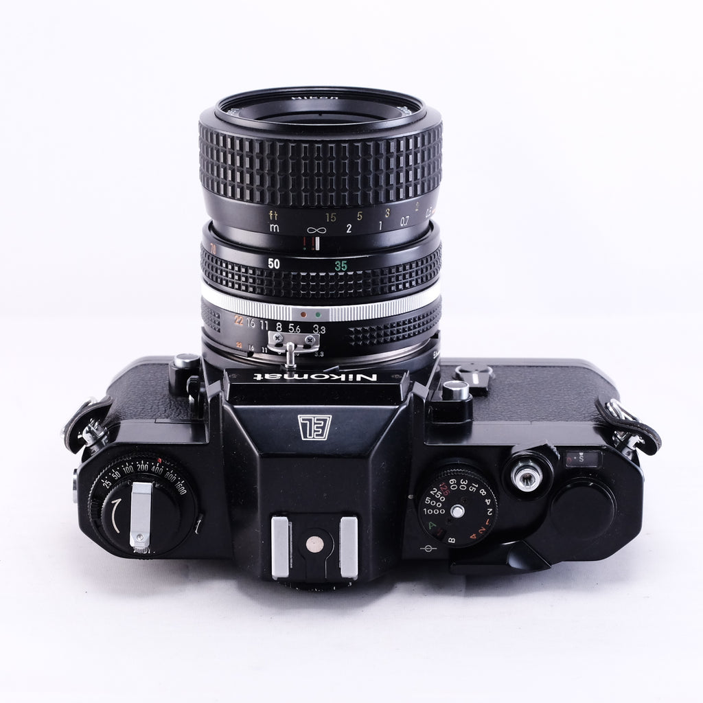 Nikon Nikomat ELW (Black) +Zoom Nikkor 35-70/3.5-4.5