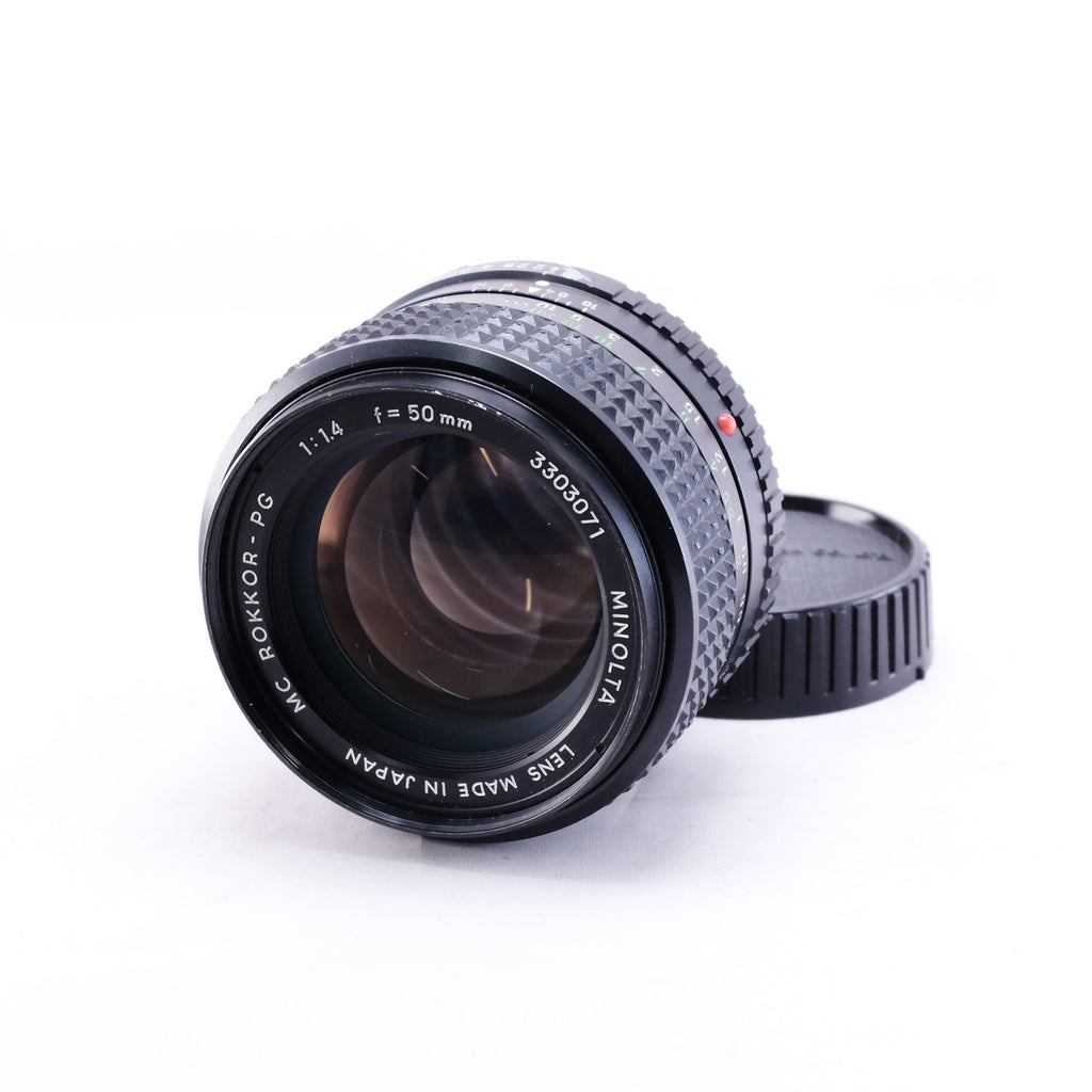 MINOLTA MC ROKKOR-PG 50mm F1.4 [SR/MD]