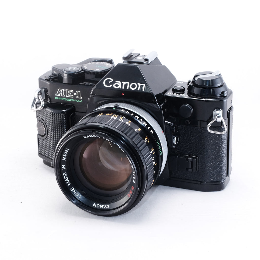 Canon AE-1 PROGRAM (Black) + FD 50mm F1.4 S.S.C.