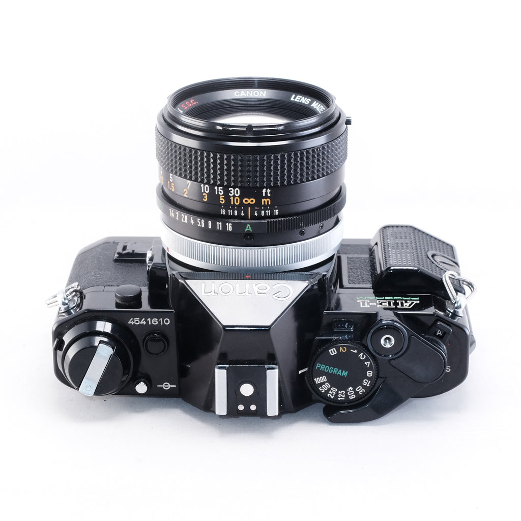 Canon AE-1 PROGRAM (Black) + FD 50mm F1.4 S.S.C.
