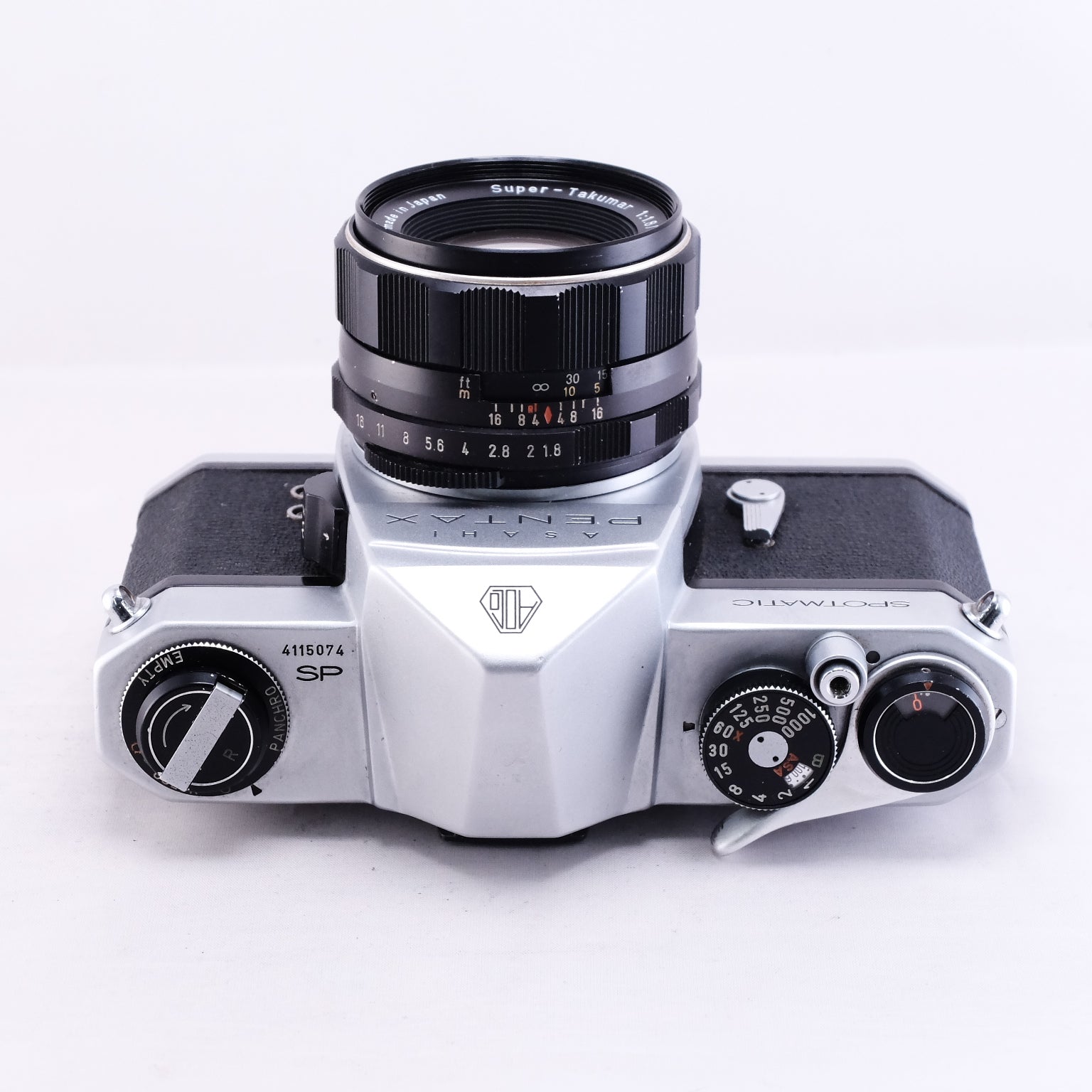 PENTAX SP (Silver) +  Super-Takumar 55mm F1.8