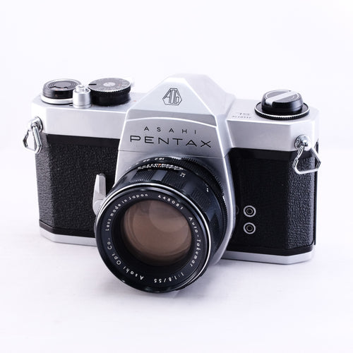PENTAX SP (Silver) + SMC TAKUMAR 55mm F1.8