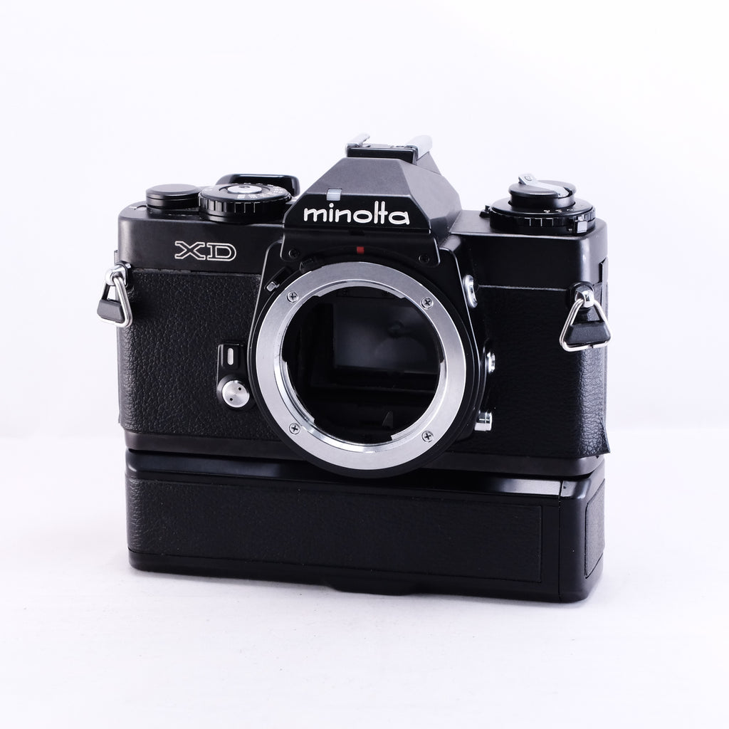 MINOLTA XD + auto winder D