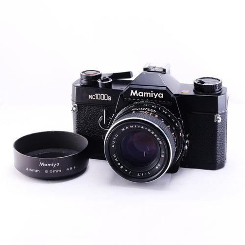 MAMIYA NC1000S + AUTO MAMIYA-SEKOR CS 50mm F1.7