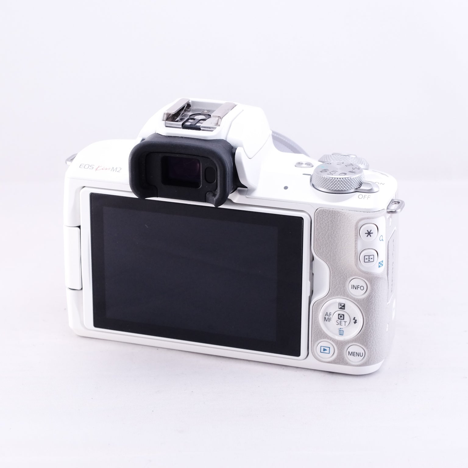 Canon EOS Kiss M2 ダブルズームキット (White)