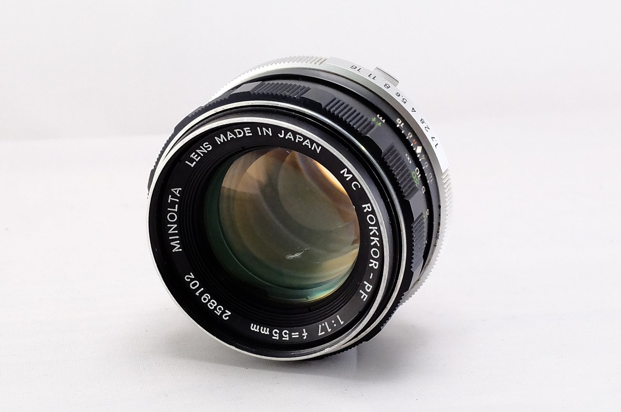 【MINOLTA】 MC ROKKOR-PF 55mm F1.7 [MC/MD] #1433643539746 | 東京CAMERA
