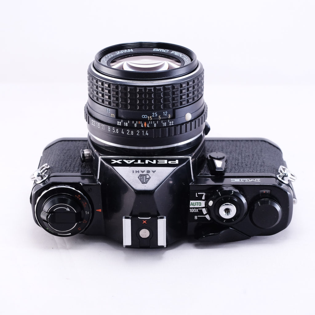 PENTAX ME ブラック + smc PENTAX-M 50mm F1.4