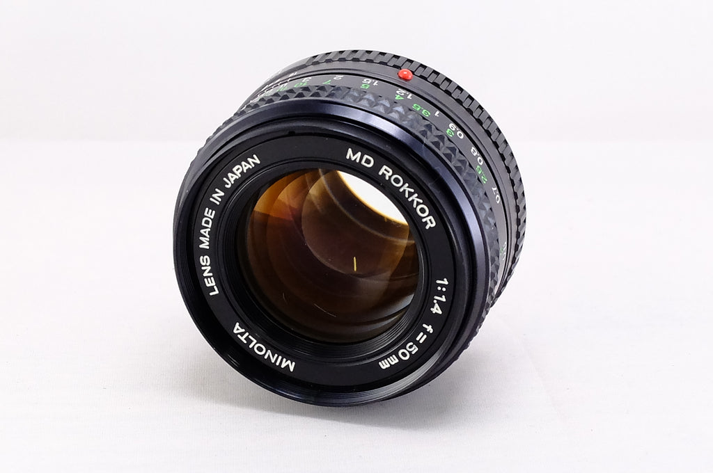【MINOLTA】MD ROKKOR 50mm F1.4 [SR/MD] #1933641327752 | 東京CAMERA
