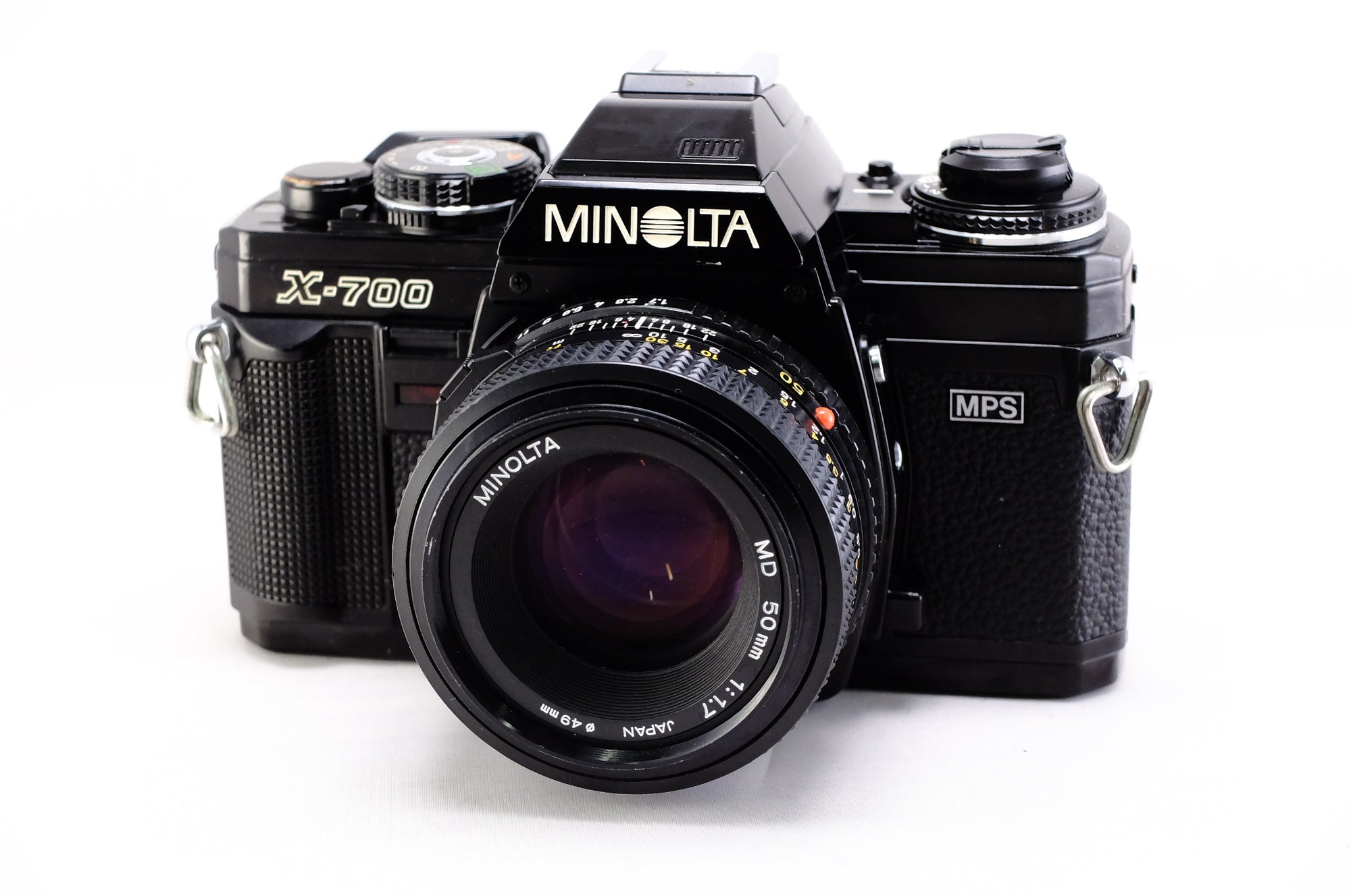 【MINOLTA】X-700 (Black) + MD 50mm F1.7 [1216646464445] | 東京CAMERA