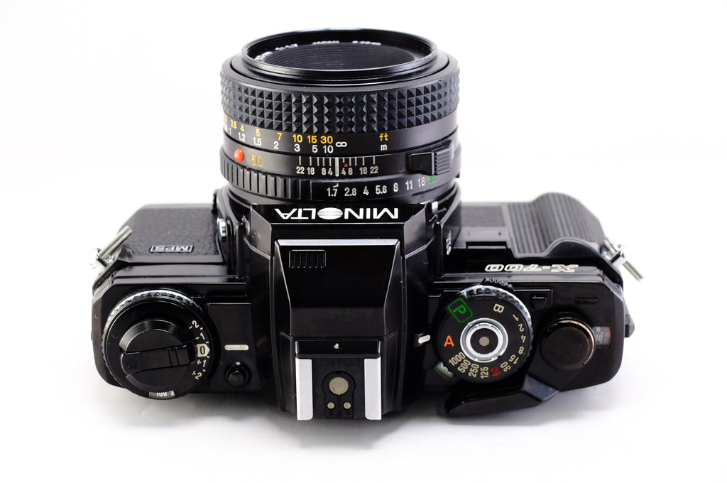 【MINOLTA】X-700 (Black) + MD 50mm F1.7 [1216646464445] | 東京CAMERA