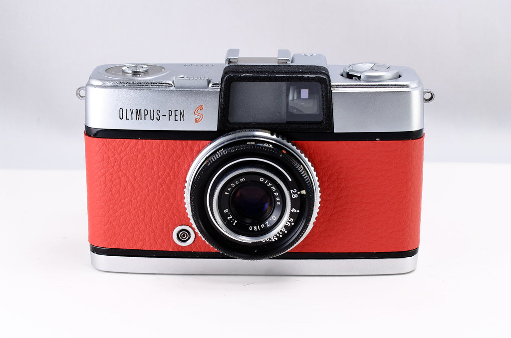 OLYMPUS PEN S (Garnet Red) ※整備済