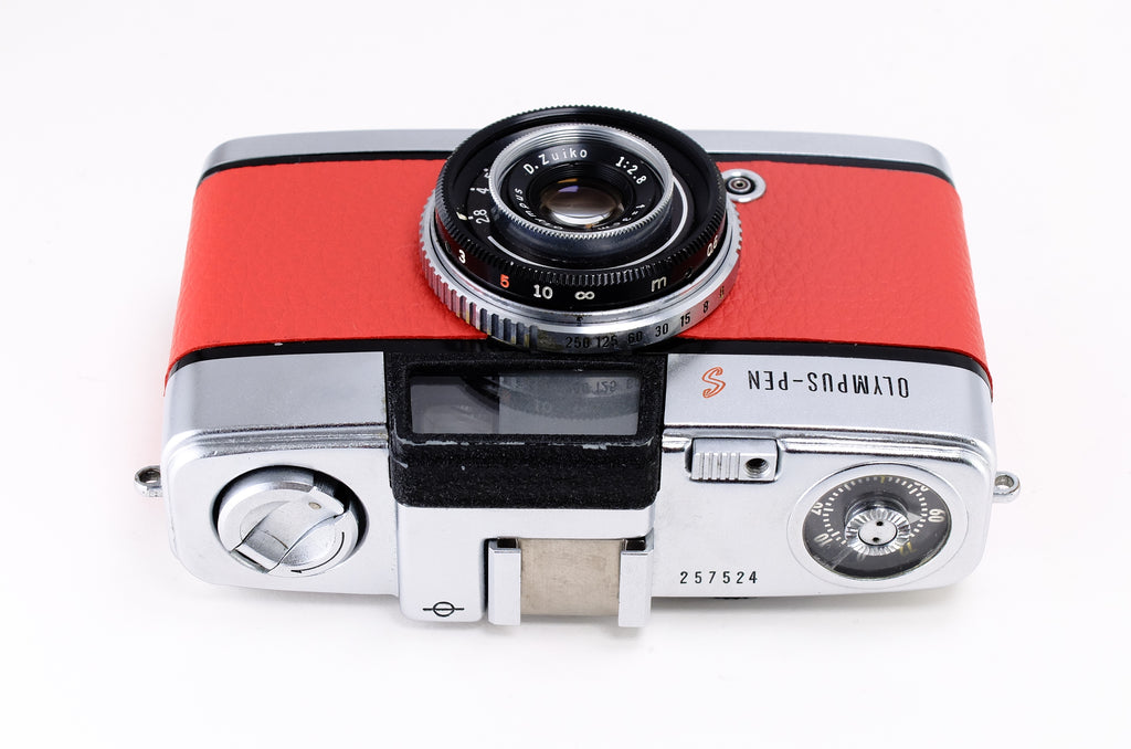 OLYMPUS PEN S (Garnet Red) ※整備済