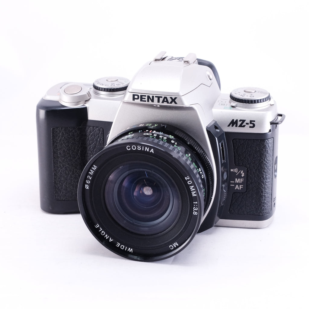 PENTAX MZ-5 (Silver) + COSINA 20mm F3.8