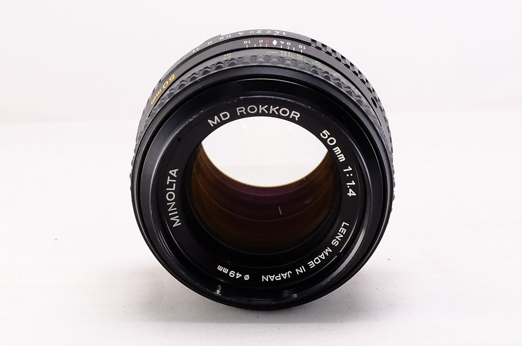 【MINOLTA】MD ROKKOR 50mm F1.4 [SR/MD] #1818743657220 | 東京CAMERA