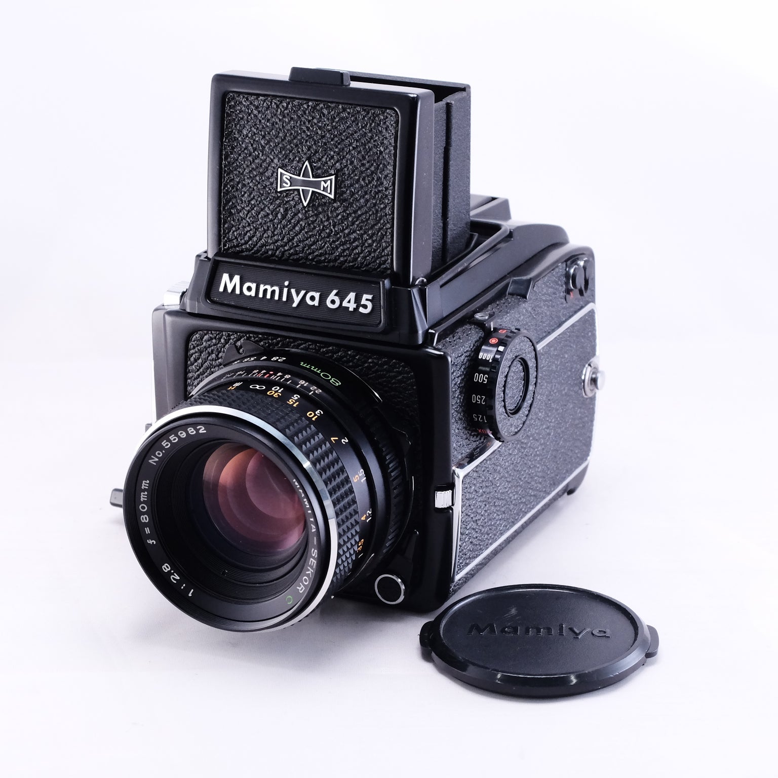 MAMIYA M645 1000S + MAMIYA-SEKOR C 80mm F2.8