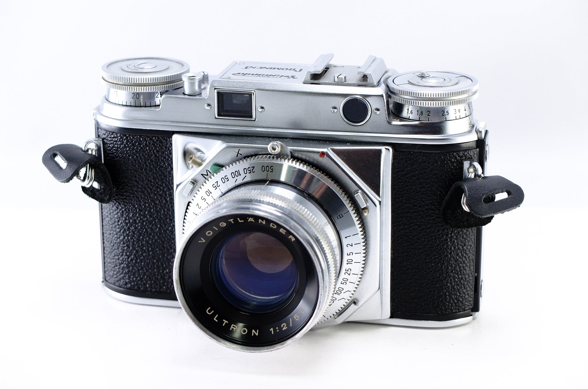 【Voigtlander】Prominent (距離指標m) + Ultron 50mm F2 | 東京CAMERA