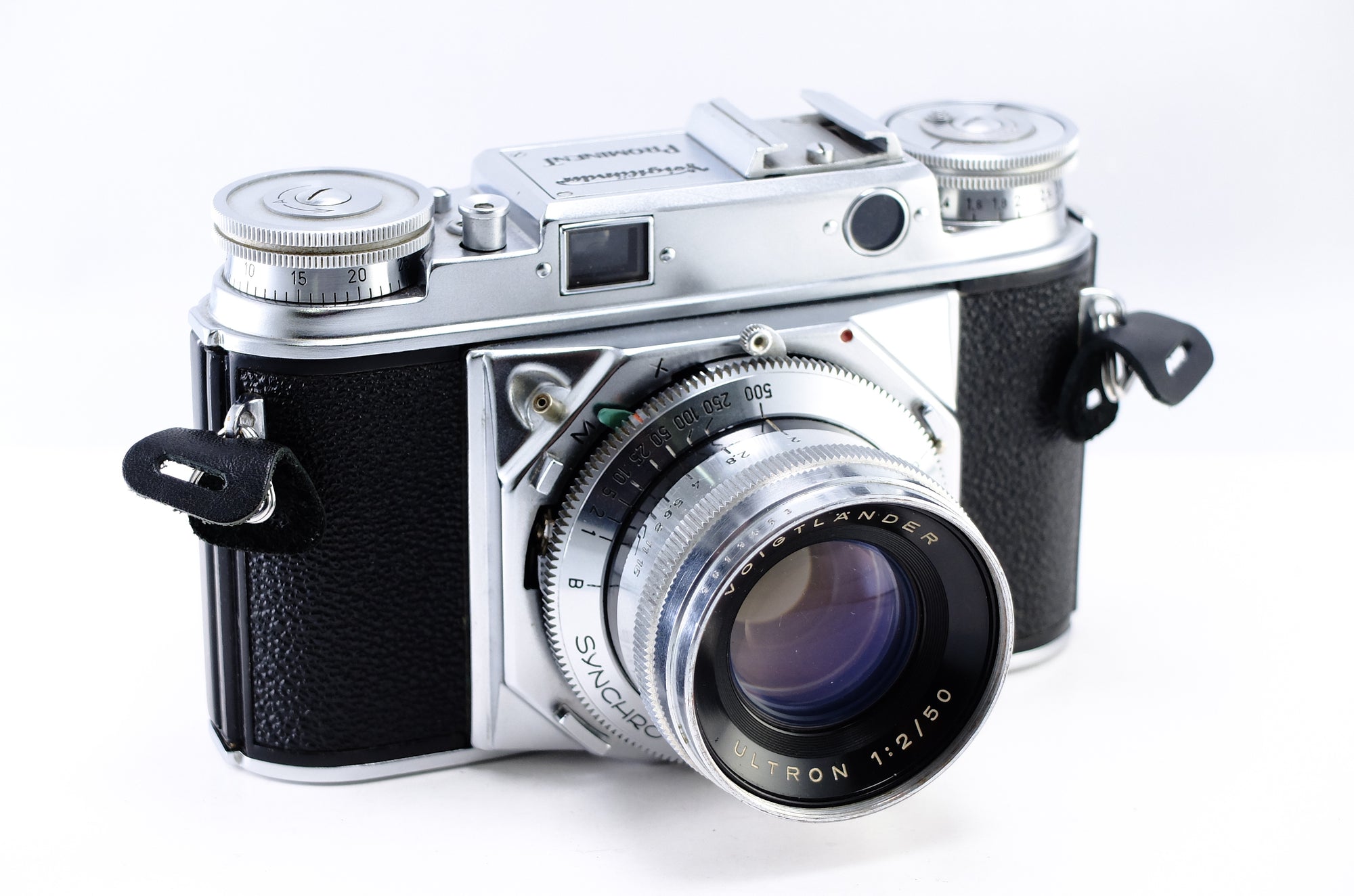 【Voigtlander】Prominent (距離指標m) + Ultron 50mm F2 | 東京CAMERA