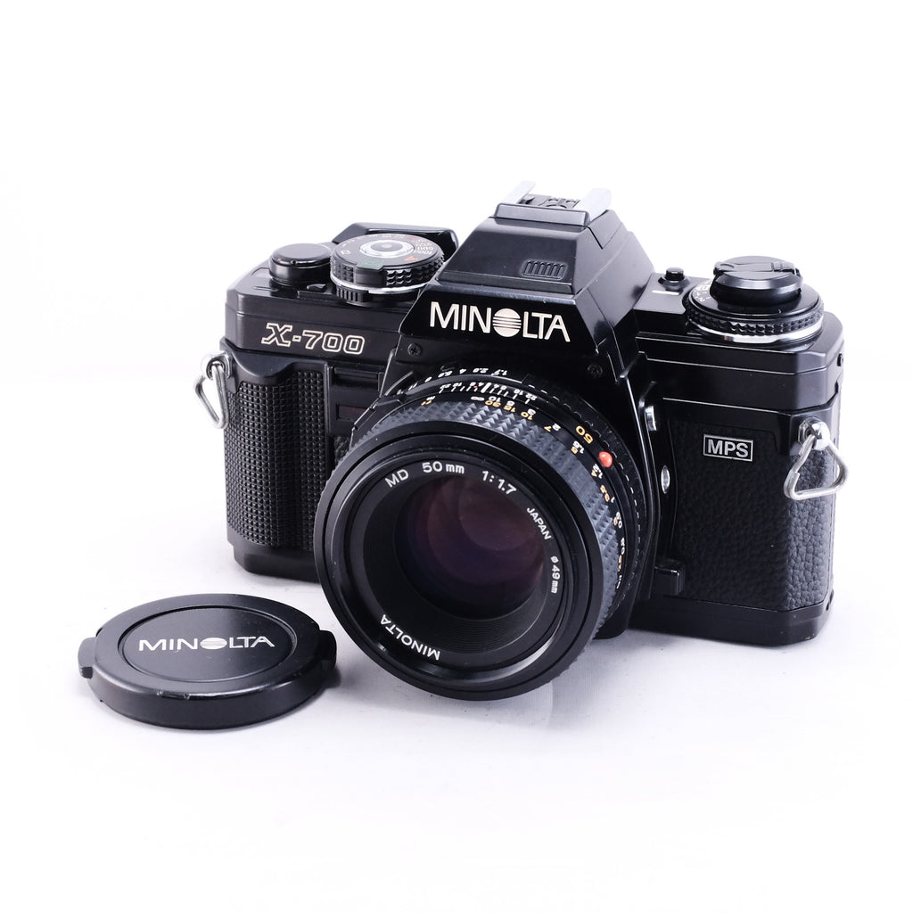 MINOLTA New X-700 Black + New MD 50mm F1.7